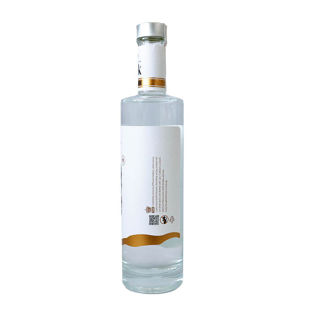 Peyk Arak 40% Persian raisin spirit, also spelled arak saggi